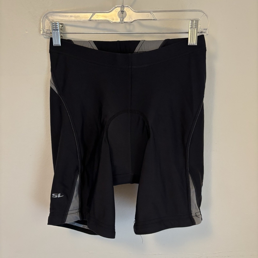 Specialized Women's Bike Shorts Padded Athletic Cycling Black Medium 8"